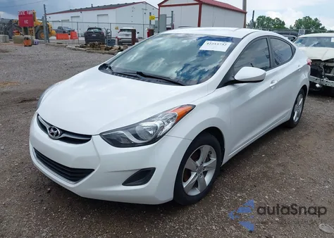 2011 Hyundai Elantra Gls из США, поврежденный, VIN 5NPDH4AE4BH006711